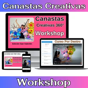 Imagen de portada para Curso online Canastas Creativas 360° Edición San Valentín