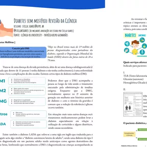 Imagem de capa para o Ebook Diabetes sem Mistério