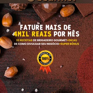 Imagem de capa para o Ebook Brigadeiro Gourmet