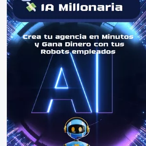 Imagen de portada para Curso online 💸 IA Millonaria: Crea en Minutos, Vende y Gana Dinero Rápido con Herramientas de Inteligencia Artificial