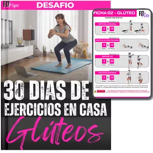 Imagen de portada para Ebook DESAFÍO 30 DÍAS: GLÚTEOS FIRMES EN CASA