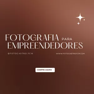Imagem de capa para o Curso online Fotografia para Empreendedores