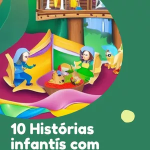 Imagem de capa para o Ebook 10 Histórias infantís com fábulas
