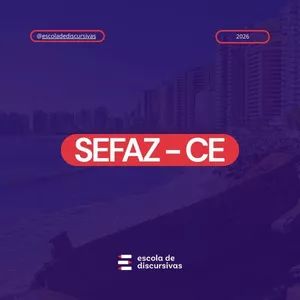 Imagem de capa para o Curso online SEFAZ CE - DISCURSIVA CARA DE PROVA