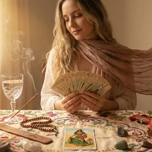 Imagem do curso Consulta Taróloga Amanda Steiner Sob a Egregóra da Cigana Esmeralda 