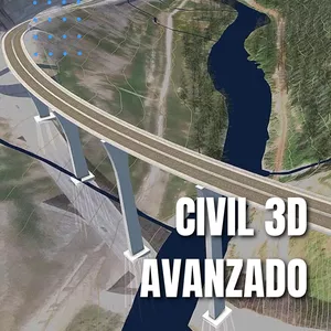 Imagen de portada para Curso online Civil 3D Avanzado: Herramientas y técnicas para profesionales