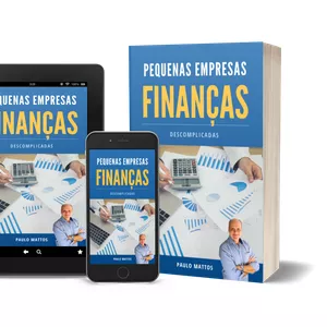 Imagem de capa para o Ebook e-Book: Finanças Descomplicadas para Pequenas Empresas
