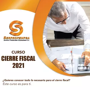 Imagem principal do produto CURSO CIERRE FISCAL 2021