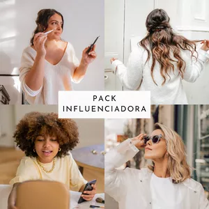Imagem de capa para o Curso online PACK ESSENCIAL DA INFLUENCIADORA