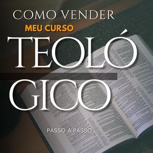 Imagem de capa para o Ebook Como vender meu curso Teologico