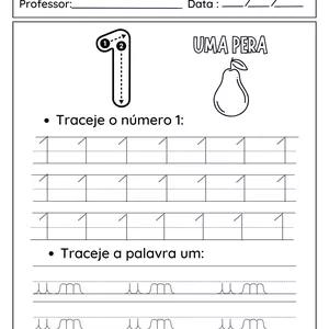 Imagem de capa para o Ebook Atividades  - Escrita dos Números