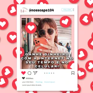 Imagem de capa para o Ebook Desbravando o instagram