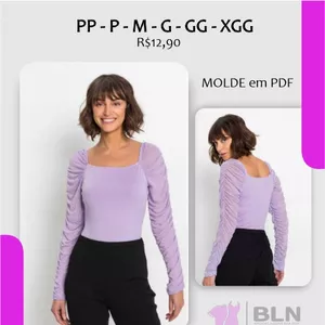 Imagem de capa para o Ebook BODY MG LONGA + TULE