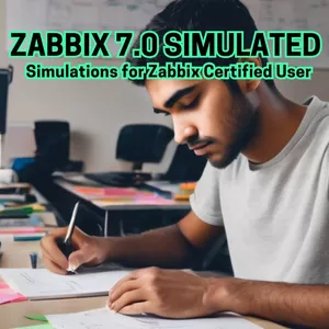 Imagem de capa para o Curso online 01.00- Zabbix 7.0 Simulated - Simulados - ZCU