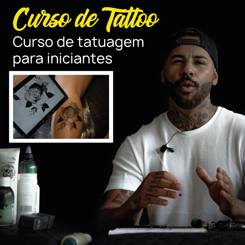 Imagem de Curso de Tatuagem pra iniciantes criado por Cursos de Tattoo na hotmart