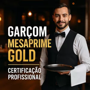 Imagem do curso Garçom MesaPrime Gold – Certificação Profissional 