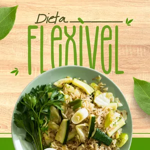Imagem de capa para o Ebook DIETA FLEXÍVEL