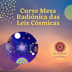 Imagem principal do produto Curso Mesa Radiônica das Leis Cósmicas 