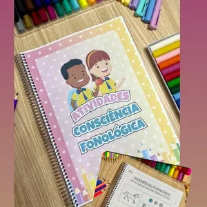 Imagem de capa para o Ebook Apostila consciência fonológica 