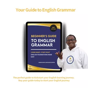 Cover image for Ebook Beginner’s Guide to English Grammar English Version