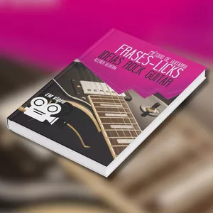 Imagem de capa para o Curso online Frases Licks &amp; Ideias - Rock Guitar - Em Vídeos