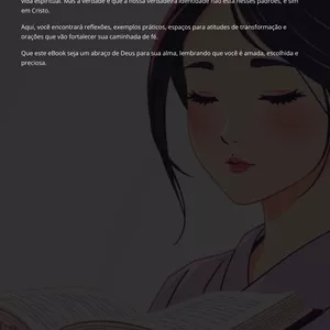 Imagem de capa para o Ebook Autoestima inabalável em Cristo 