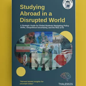 Cover image for Ebook Studying Abroad in a Disrupted World- A strategic guide for navigating global uncertainty, risk, and resilience in your international education journey.
