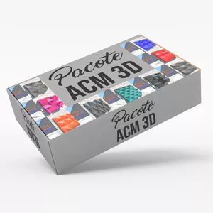 Imagem de capa para o Curso online Pacote moldes ACM 3D