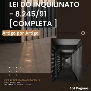 Imagem de capa para o Ebook Lei do Inquilinato [ COMPLETA ] 