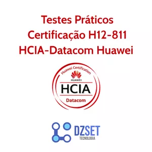 Imagem de capa para o Curso online H12-811 HCIA-Datacom Huawei Testes Práticos
