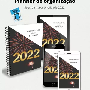Imagem de capa para o Ebook Planner de Organização 