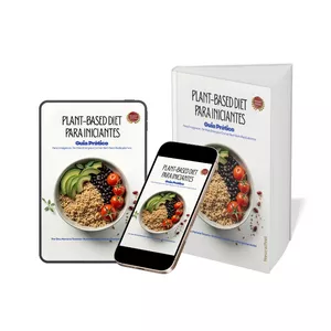 Imagem de capa para o Ebook Plant-Based para Iniciantes