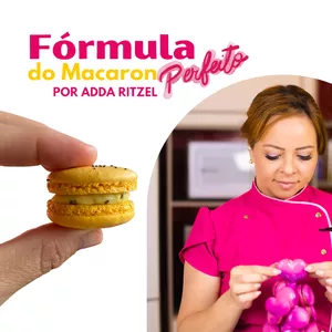 Imagem do curso Fórmula do Macaron por Adda Ritzel