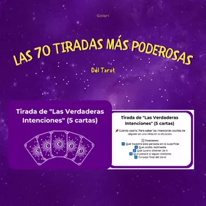 Imagen de portada para Ebook Flashcards Las 70 Tiradas Más Poderosas del Tarot