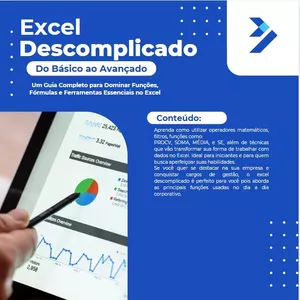 Imagem de capa para o Ebook Excel Descomplicado