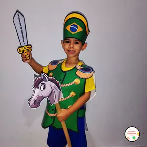 Imagem de capa para o Ebook  Kit apresentação Independência do Brasil 