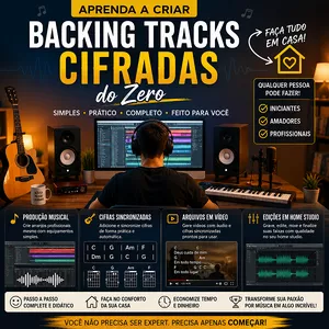 Imagem do curso Aprenda a Criar Backing Tracks Cifradas do Zero