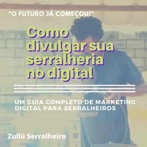 Imagem de capa para o Ebook Marketing Digital para Serralheiros