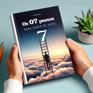Imagem de capa para o Ebook 7 passos  para subir de nível 