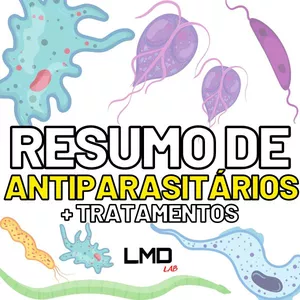 Imagem de capa para o Ebook Resumo de antiparasitários - LMD Lab