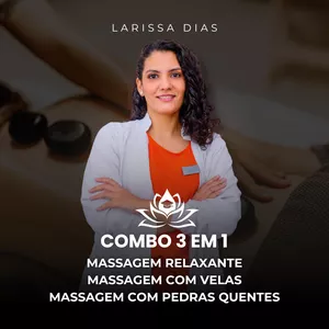 Imagem de Combo de Massagem Premium (3 em 1) criado por Lotus Beauty Trainings na hotmart