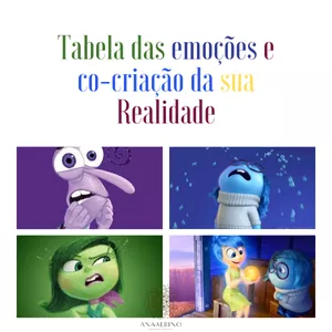 Imagem de capa para o Ebook A tabela das emoções e a Co-criação da sua realidade