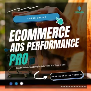 Imagen de portada para Curso online Ecommerce Ads Performance PRO
