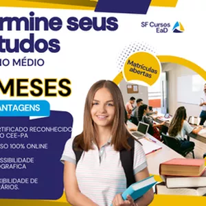 Imagem de capa para o Curso online SUPLETIVO ENSINO MÉDIO