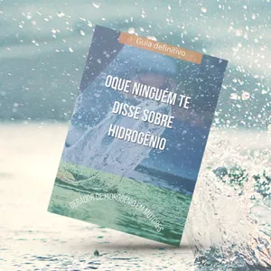 Imagem de capa para o Ebook Tudo que não te contaram sobre Hidrogênio para automóveis 