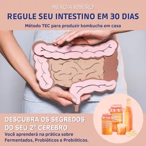 Imagem de capa para o Curso online Regule Seu Intestino: Método TEC Para Produzir Kombucha Em Casa
