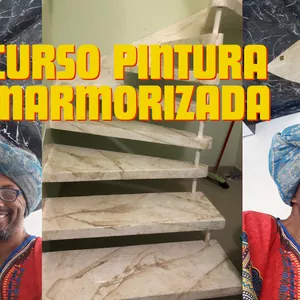 Imagem de capa para o Curso online CURSO PINTURA MARMORIZADA