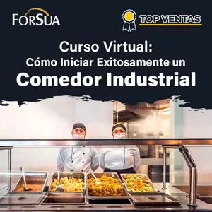 Imagen de portada para Curso online Curso Virtual: Cómo Iniciar Exitosamente un Comedor Industrial