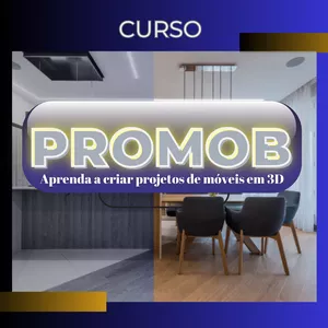 Imagem de capa para o Curso online Curso Promob originale com Certificado.
