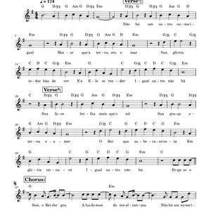 Imagem de capa para o Ebook Não Há Um Nome Igual - Ministério Avivah - Cifra - Letra e Melodia